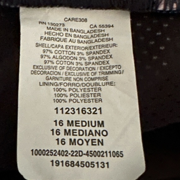 LEE Blue Floral Skort - Picture 9 of 12